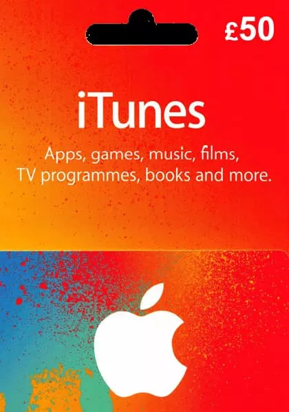 iTunes UK 50 GBP Gift Card