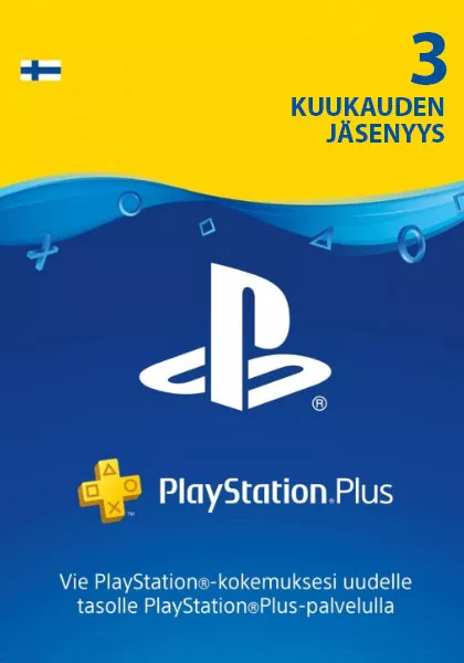 Soome PSN Plus 3-Kuu Liikmeaeg
